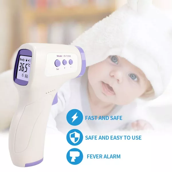 Non-contact Infrared Portable Thermometer- Battery Operated_2