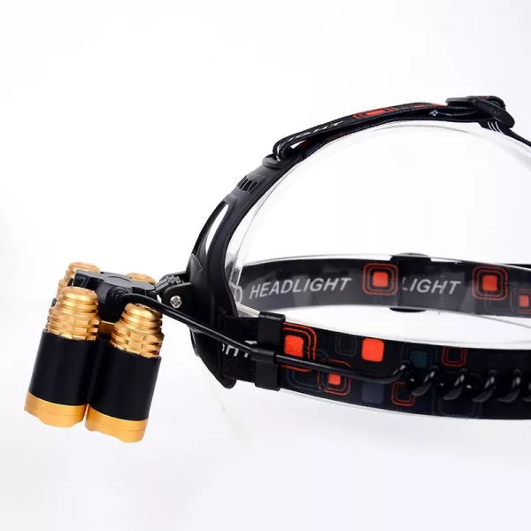 Water Resistant Powerful Camping Head Lamp- Battery Powered_3