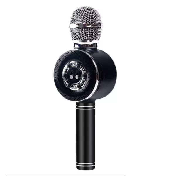 Wireless Bluetooth Microphone with Large Speaker and LED Lights- USB Charging_5