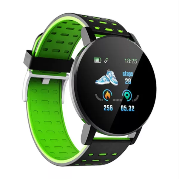 Bluetooth Smartwatch Blood Pressure Monitor Unisex and Fitness Tracker- USB Charging_7