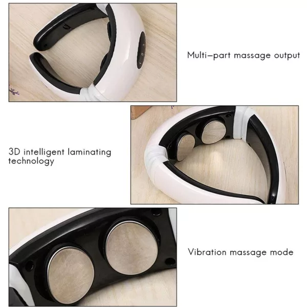 USB Charging Electric Neck Massager with 6 Massage Modes_8