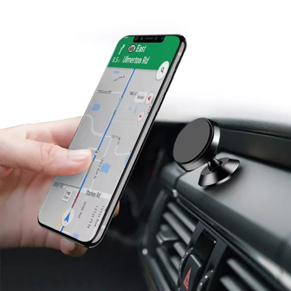 Universal Adhesive Dashboard Type Magnetic Mobile Phone Holder Cellphone Mount for 6.5 inch Phones_1