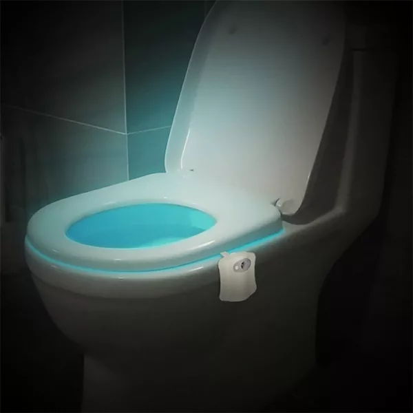 Smart Motion Sensor Toilet Seat Night Light in 8 Colors- Battery Operated_2