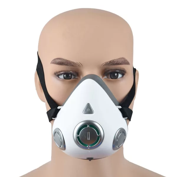 USB Rechargeable Personal Wearable Air Purifier Smart Electric Face Mask_4