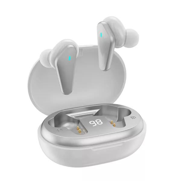 TWS Bluetooth 5.0 Binaural Wireless Sports Earbud with Mic- USB Interface_0