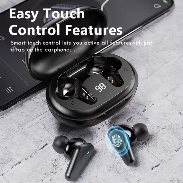 TWS Bluetooth 5.0 Binaural Wireless Sports Earbud with Mic- USB Interface_8