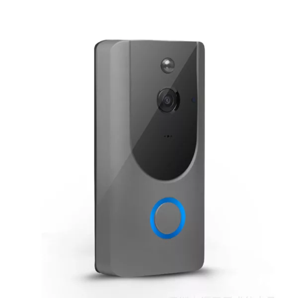 Smart Wireless Wi-Fi HD Video Doorbell for Home Security- Battery Operated_1