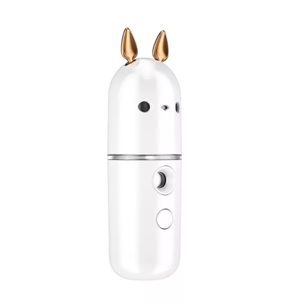 USB Rechargeable Rabbit Nano Mist Sprayer Facial Moisturizer_1