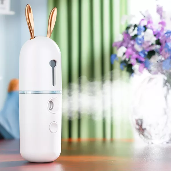 USB Rechargeable Rabbit Nano Mist Sprayer Facial Moisturizer_4