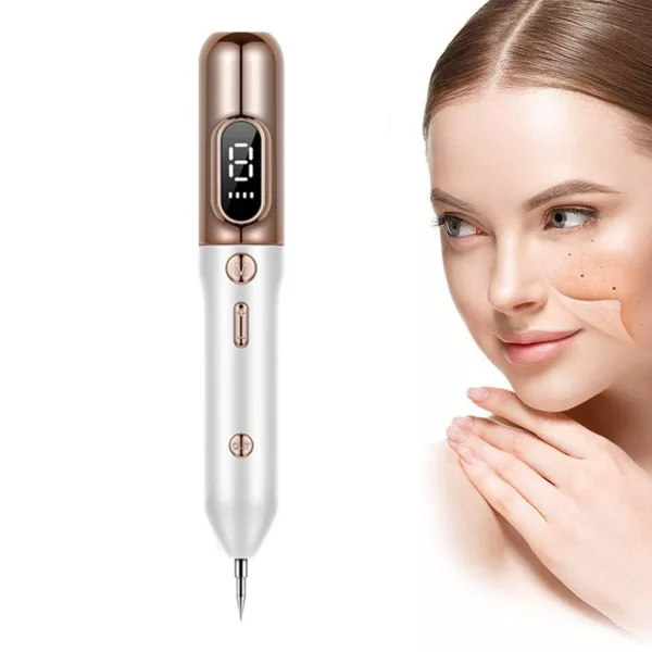 9 Speed LCD Display Mole Pimple Tag Remover- USB Charging_0