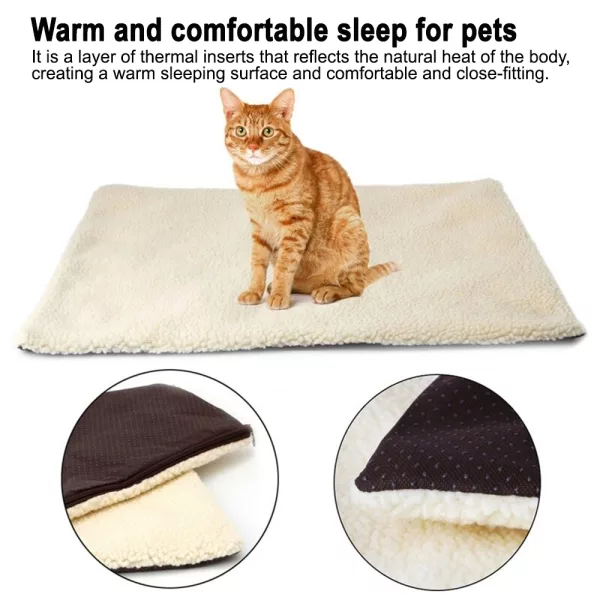 SelfHeating Thermal Pet Bed Self Warming Pet Mat Daddy's Deals