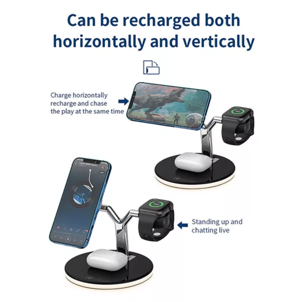 3-in-1 Y-Shape MagSafe Fast Charging Station- Type C Interface_7