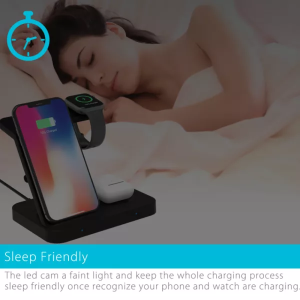 3-in-1 Qi Enabled Wireless Charging Station for Samsung and Apple Devices_9