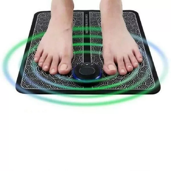 USB Rechargeable Foot Cushion and Massager with LCD Gear Display_2