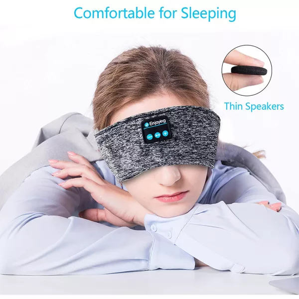 Wireless Musical Sleeping Exercising Headband- USB Charging_7