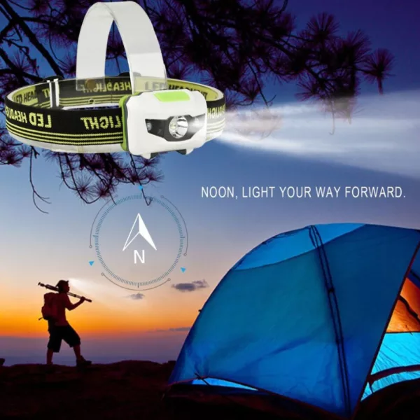 Multi-functional Headlight Protection Head Flashlight- Battery Operated_5