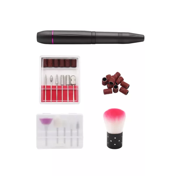 Electric Nail File Acrylic Nail Drill Set- USB Interface_1