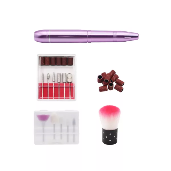 Electric Nail File Acrylic Nail Drill Set- USB Interface_2