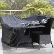 Waterproof Polyester Outdoor Furniture Protective Cover in 5 Sizes_0