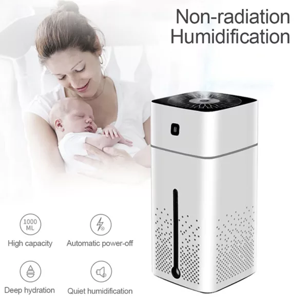 Air Humidifier Essential Oil Diffuser with LED- USB Charging_7