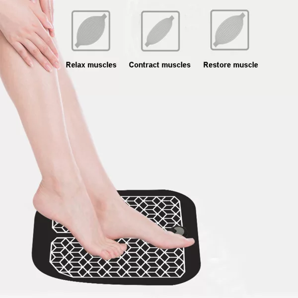 EMS Physiotherapy Foot Massager Mat- USB Charging_5