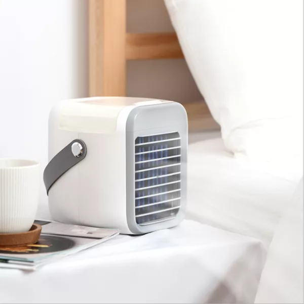 7 Light Color 3 Speed Cordless Personal Air Conditioner- USB Charging_3