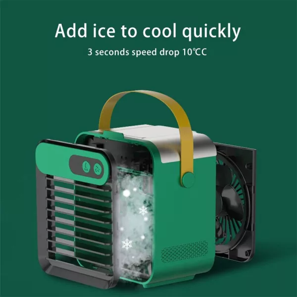 USB Rechargeable Portable Cooling Fan Mini Desktop Air Cooler_4