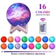 Moon Light Starry Sky Night Lamp for Children’s Bedroom- USB Powered_0