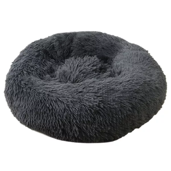 Machine Washable Calming Donut Cat and Dog Pet Bed_2