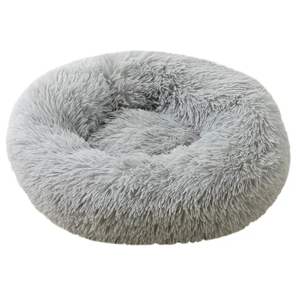 Machine Washable Calming Donut Cat and Dog Pet Bed_4