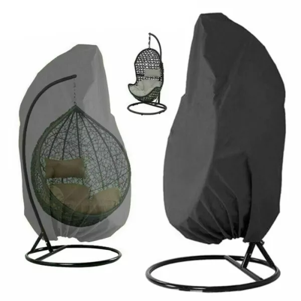 Polyester Fabric Hanging Rattan Egg Chair Protection Cover_9