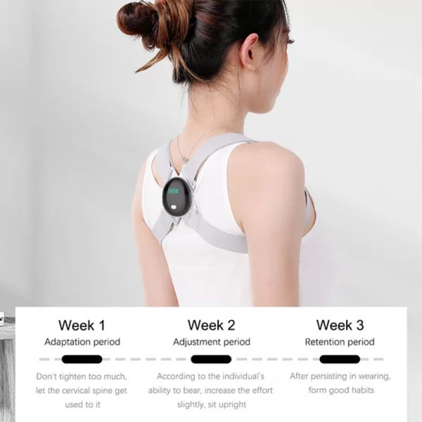 Smart Back Posture Corrector Back Belt Shoulder Training- USB Charging_6