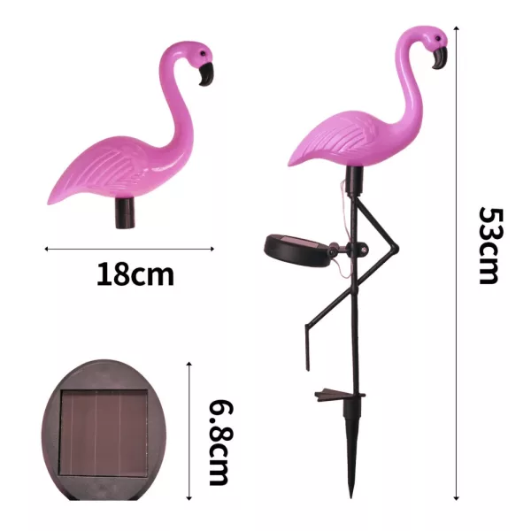 Flamingo Garden LED Stake Solar Powered Decorative Light_9