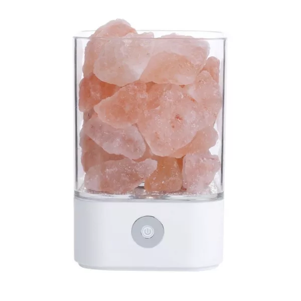 Ultrasonic Aromatherapy Himalayan Salt Lamp and Diffuser- USB Powered_1