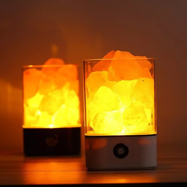 Ultrasonic Aromatherapy Himalayan Salt Lamp and Diffuser- USB Powered_4