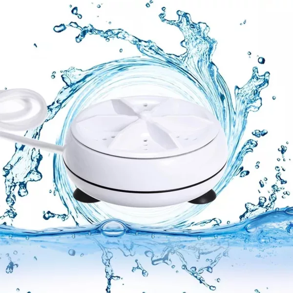 Automatic Cycle Personal Mini Turbo Washing Machine- USB Powered_4