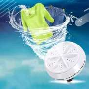 Automatic Cycle Personal Mini Turbo Washing Machine- USB Powered_0