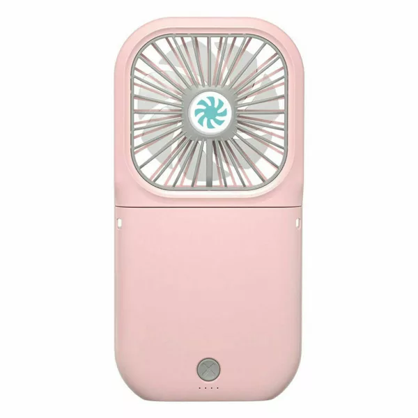 Portable Folding USB Rechargeable Mini Hanging Neck Fan_4