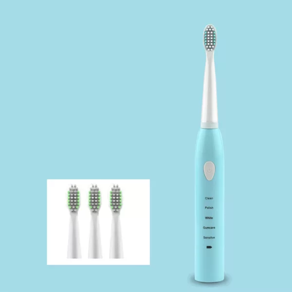 Ultrasonic Rechargeable Electronic Washable Toothbrush- USB Charging_3