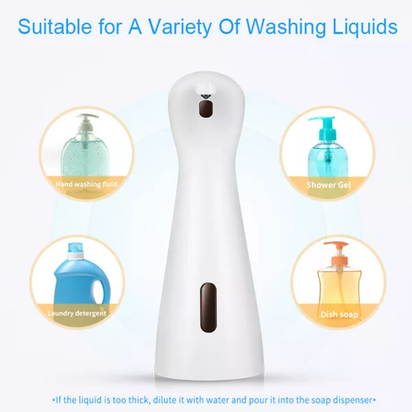 Smart Induction Automatic Liquid Soap Dispenser- Battery Powered_8