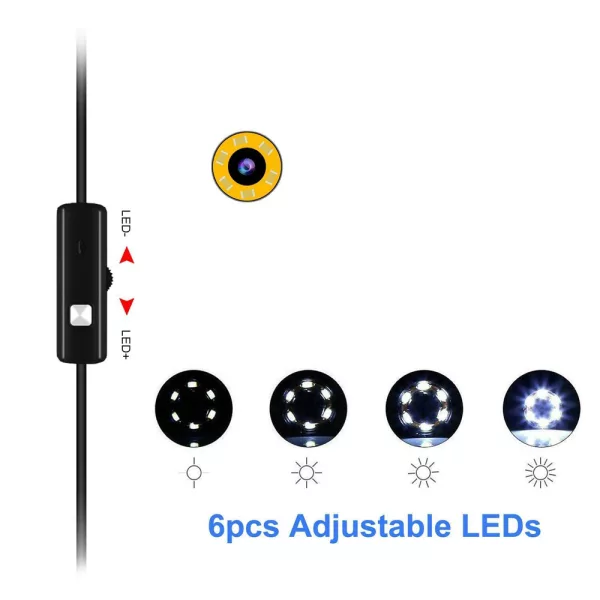 Mobile Phone Endoscope IP67 Autofocus Lens Inspection Camera_7