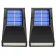 2pcs LED Outdoor Garden Solar Powered LED Wall Lamps_0