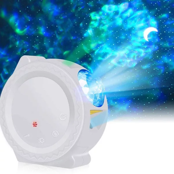 LED Night Light Wi-Fi Enabled Star Projector with Nebula Cloud (USB Power Supply)_3