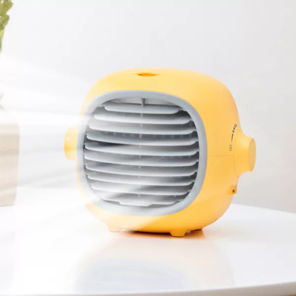 Portable Air Conditioner 200ml Tank Capacity Personal Cooling Fan ( USB Power Supply)_4