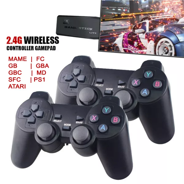 HD HDMI Wireless Family Mini Retro Gaming Console- Battery Powered_9