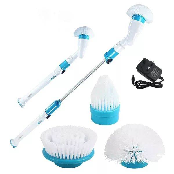 Cordless Turbo Power Electric Spin Scrubber- AU, EU, UK, US Plug_4