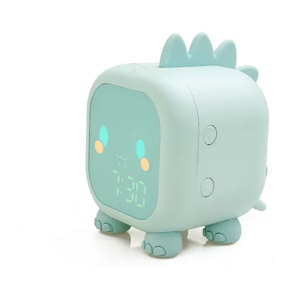 Sleep Training Digital Kid’s Dinosaur USB Rechargeable Alarm Clock_7