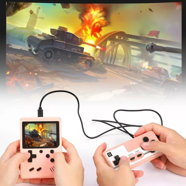 USB Rechargeable Handheld Pocket Retro Gaming Console_1