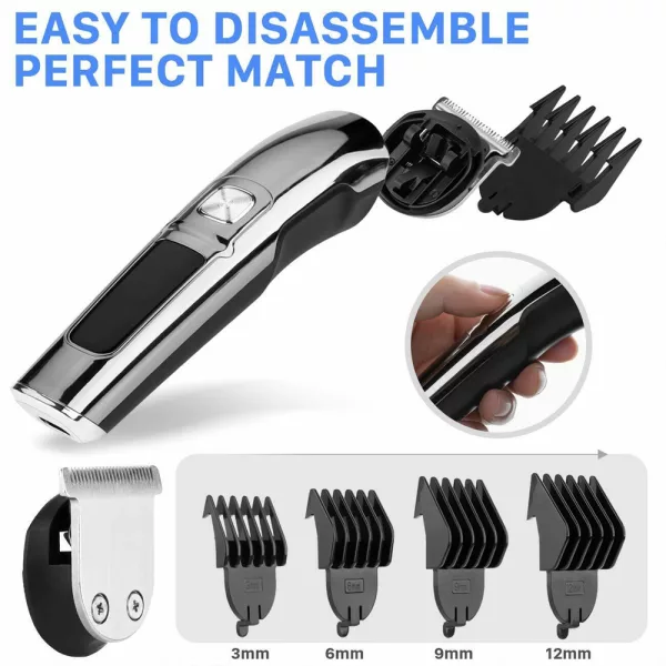 USB Rechargeable Professional Grade Electric Hair Trimming Kit_6