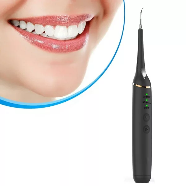 Professional Electric Teeth Cleaner Teeth Tartar Stains Remover- USB Charging_1